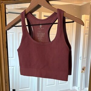 Free People Movement Ribbed Bra Top